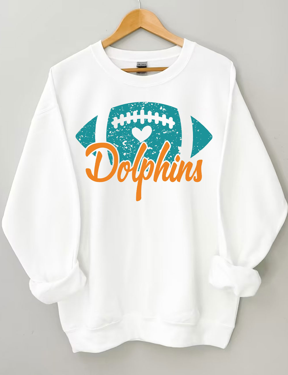 Miami Dolphins Football Sweatshirt