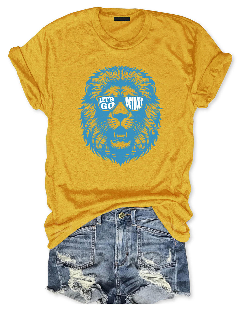 Lets Go Detroit Football T-Shirt