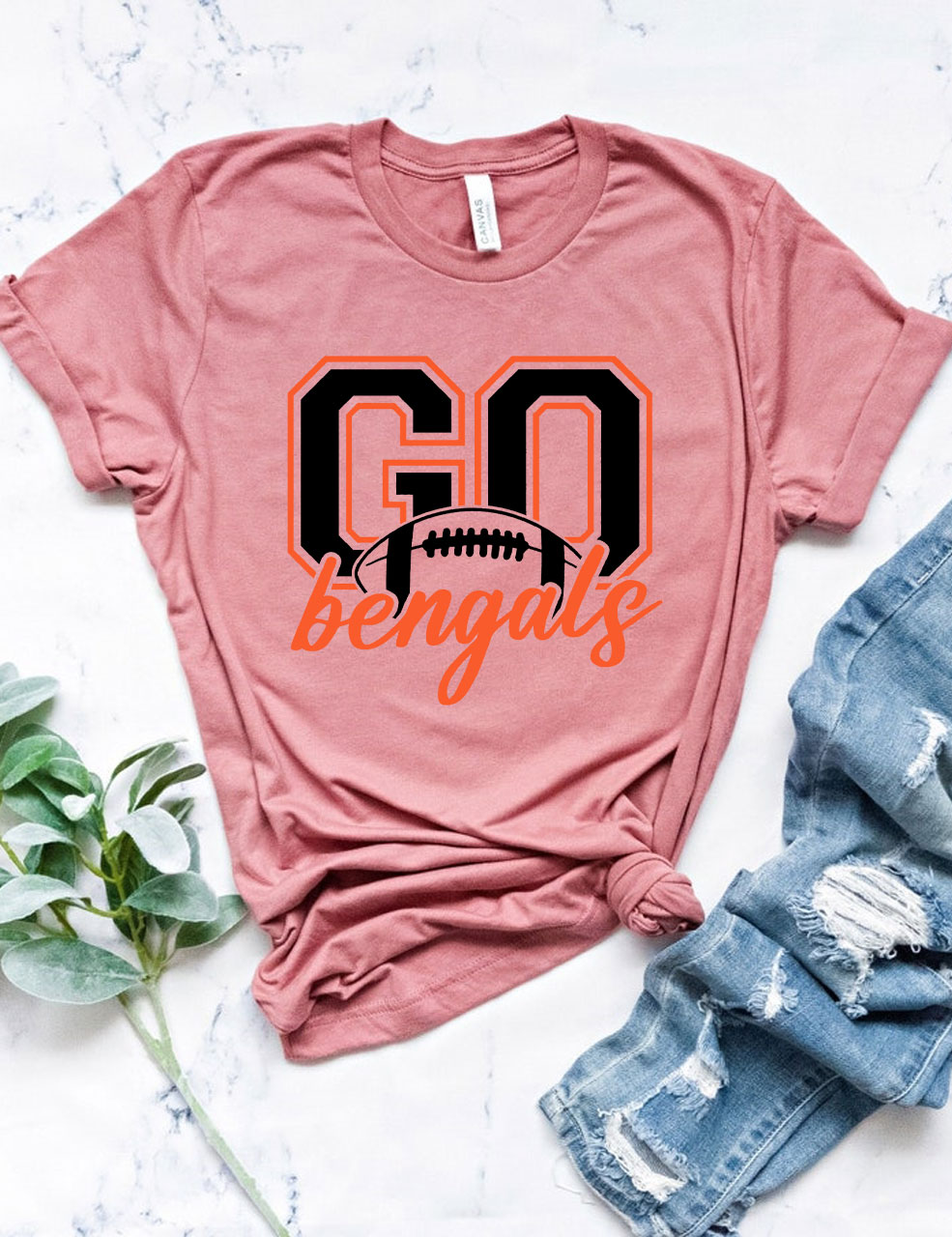 Go Bengals Football T-Shirt
