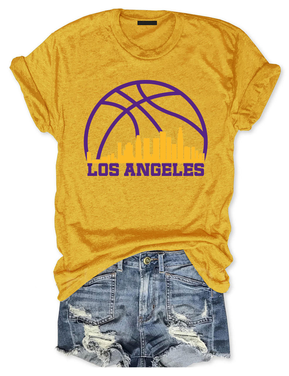 Los Angeles Basketball T-Shirt