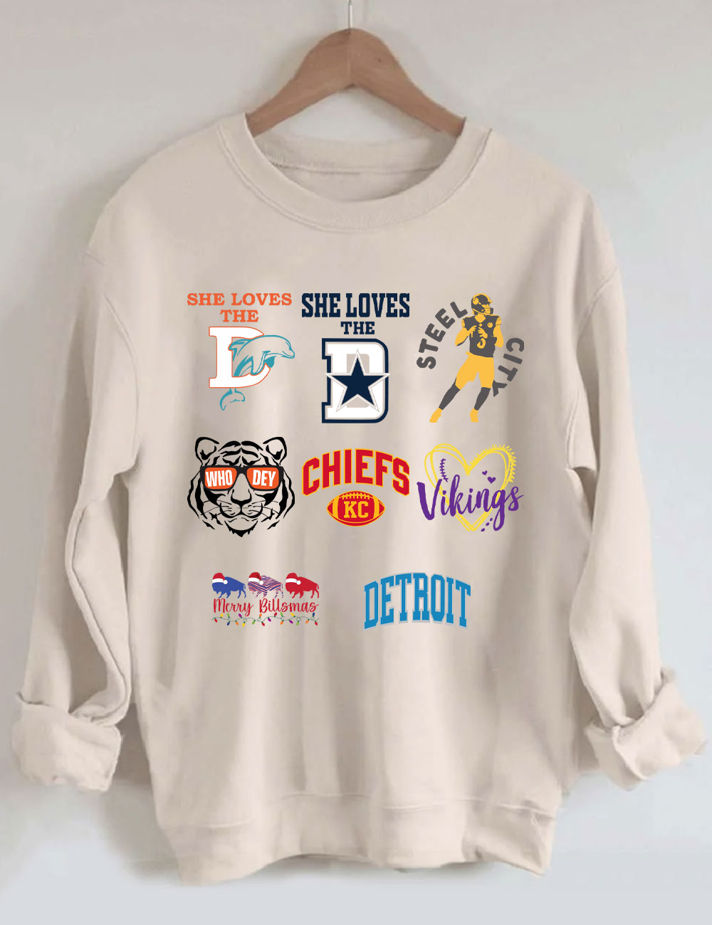 City Funny Football Sweatshirt