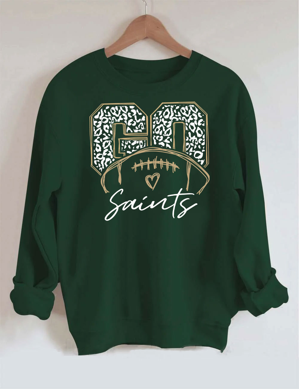 Go Saints Football Sweatshirt