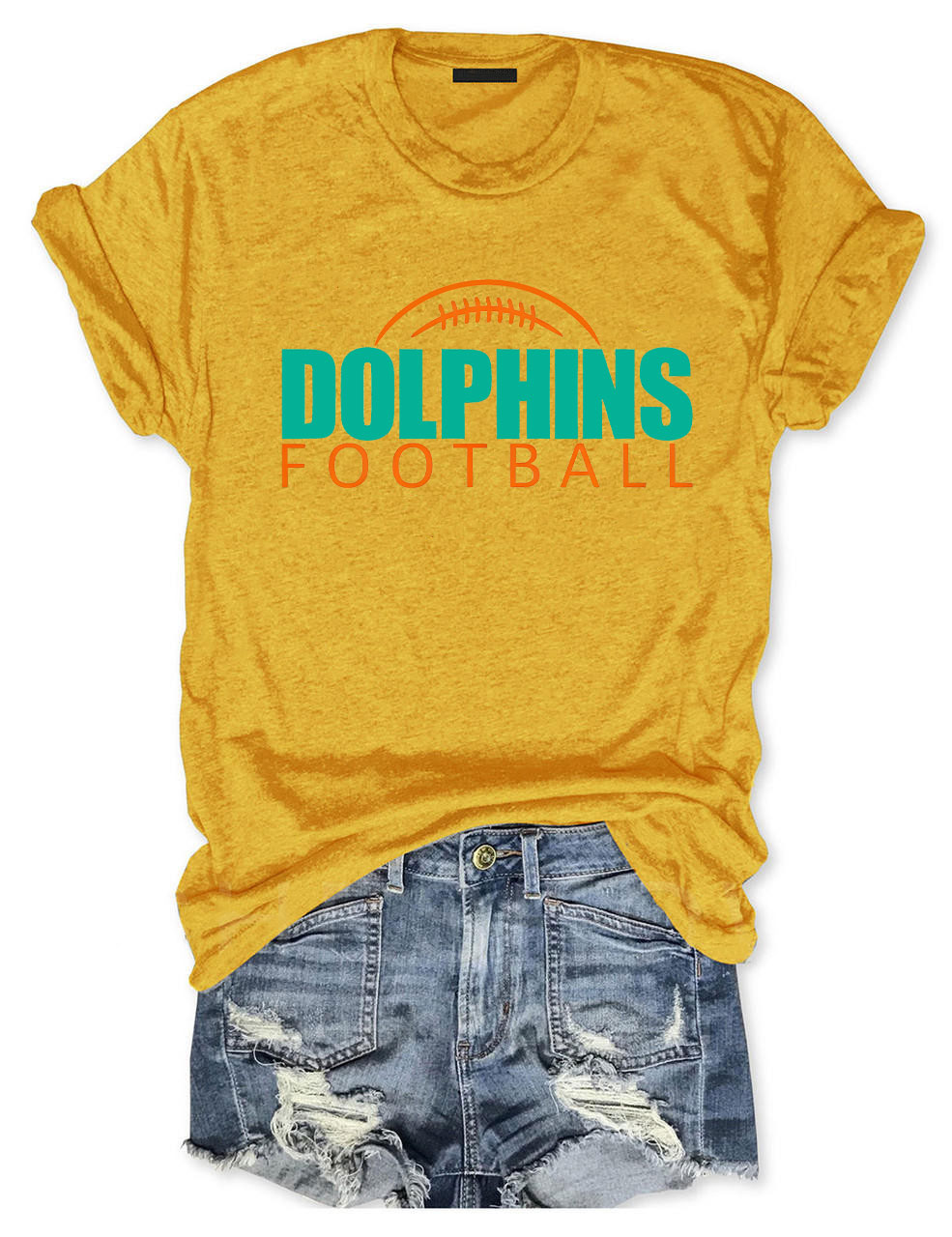 Dolphins Football T-Shirt