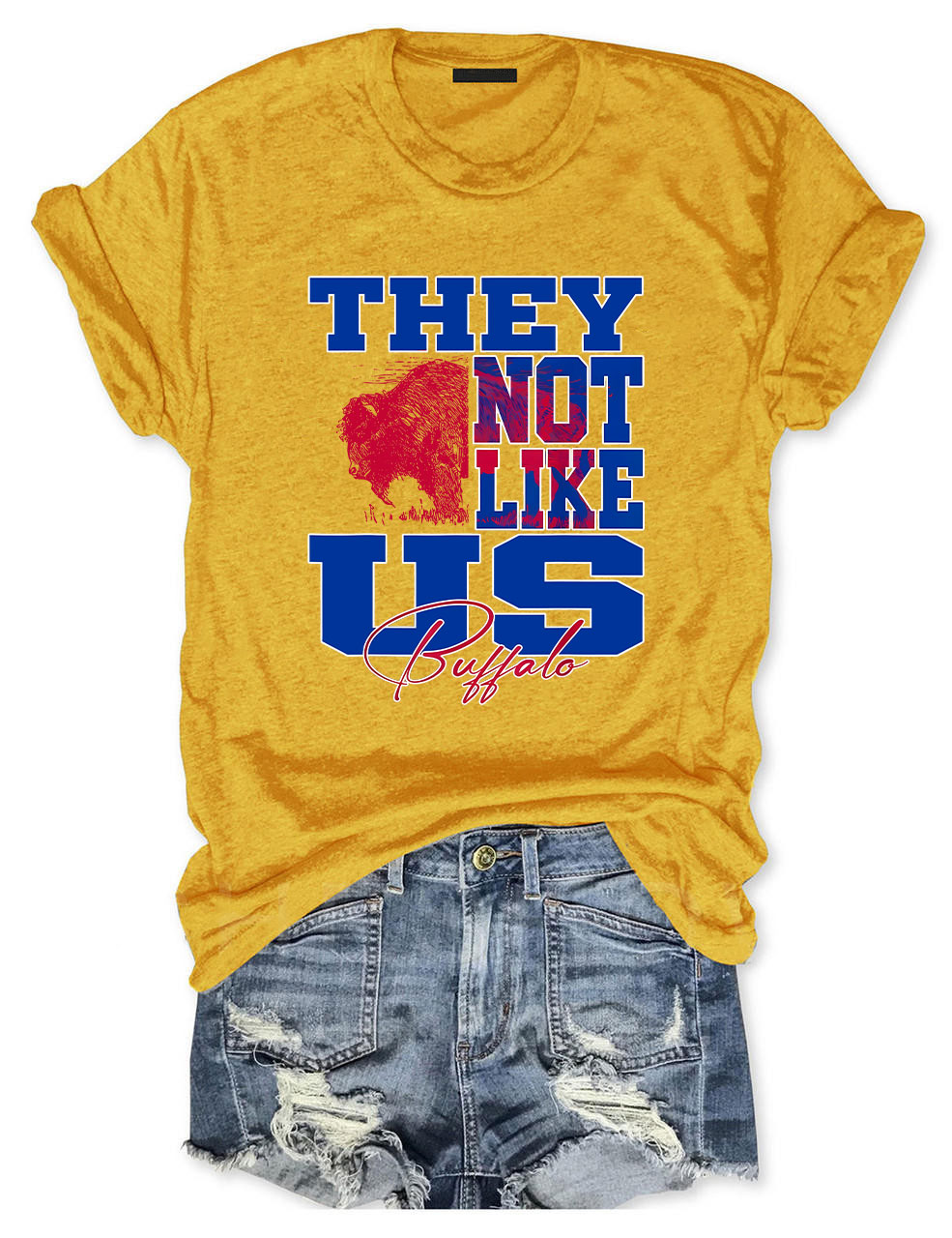 They Not Like Us Buffalo Funny T-Shirt