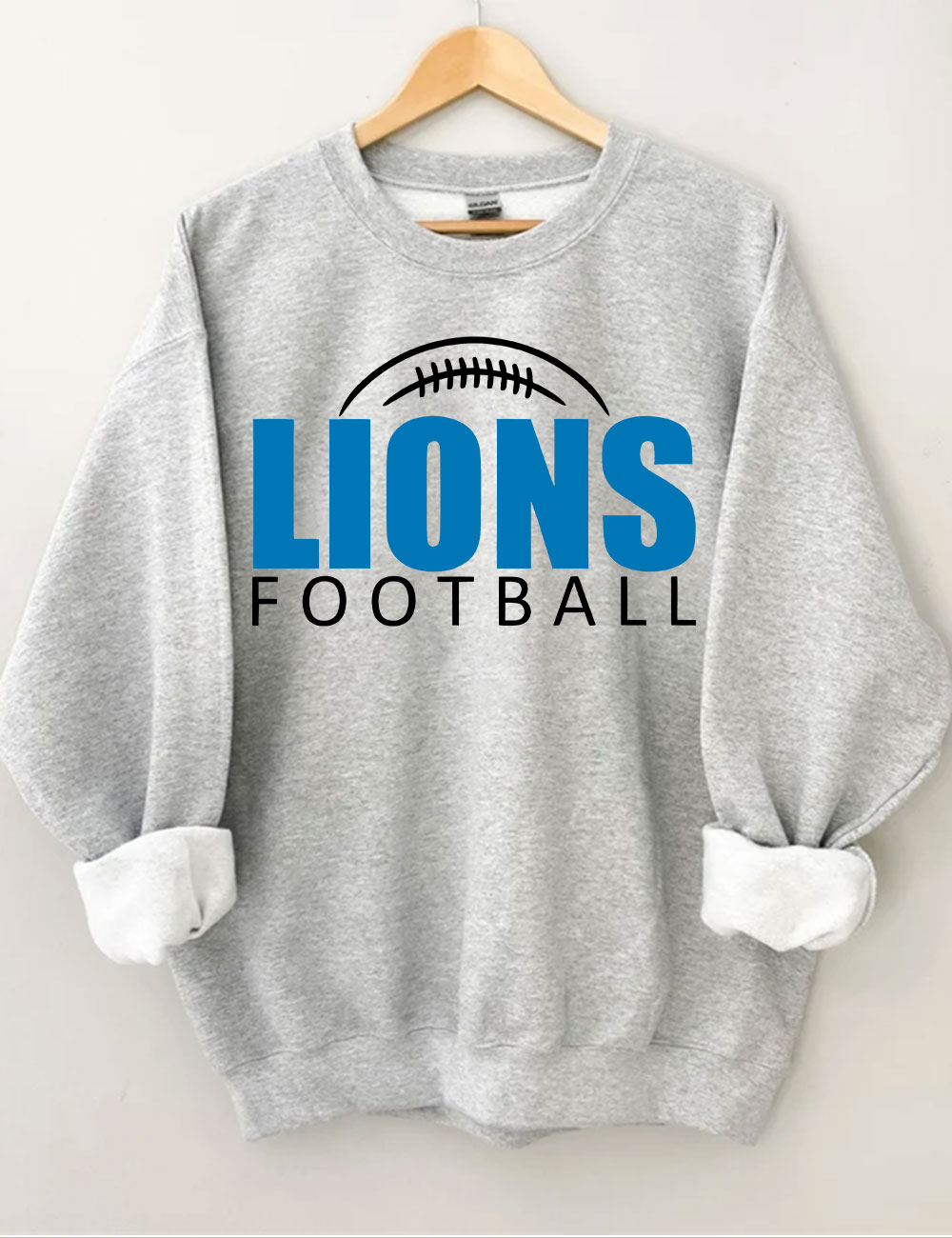 Vintage Detroit Lions Football Sweatshirt