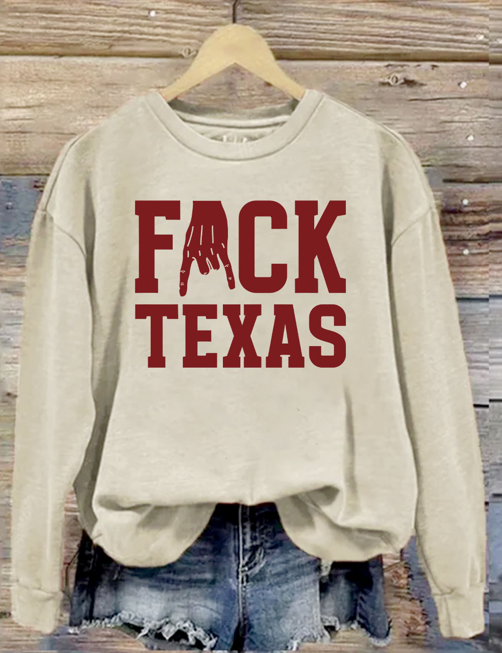 F*ck Texas Oklahoma Sweatshirt