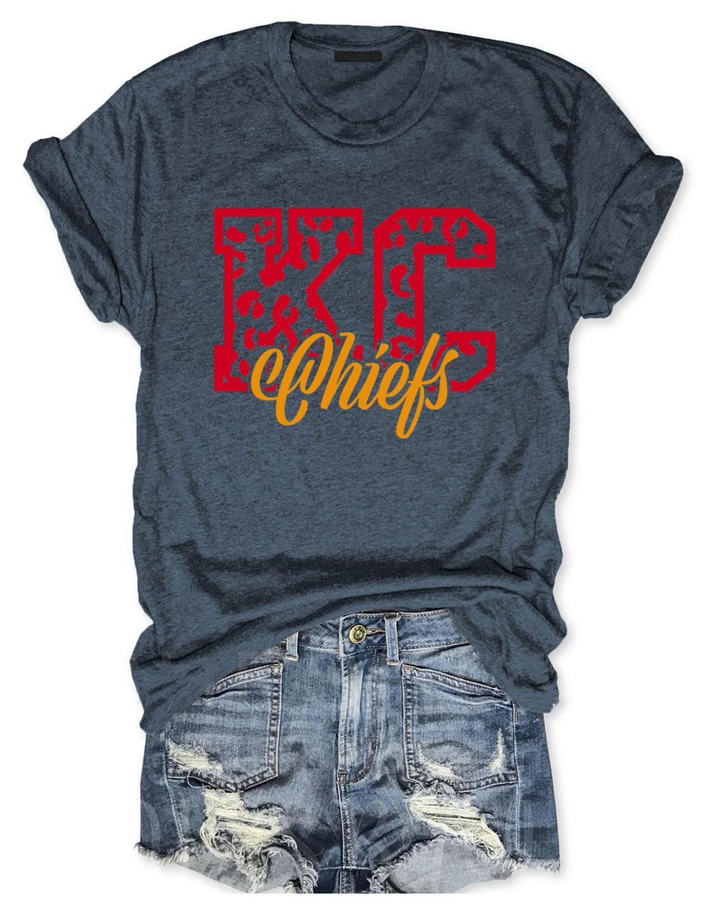 KC Chiefs Football T-Shirt