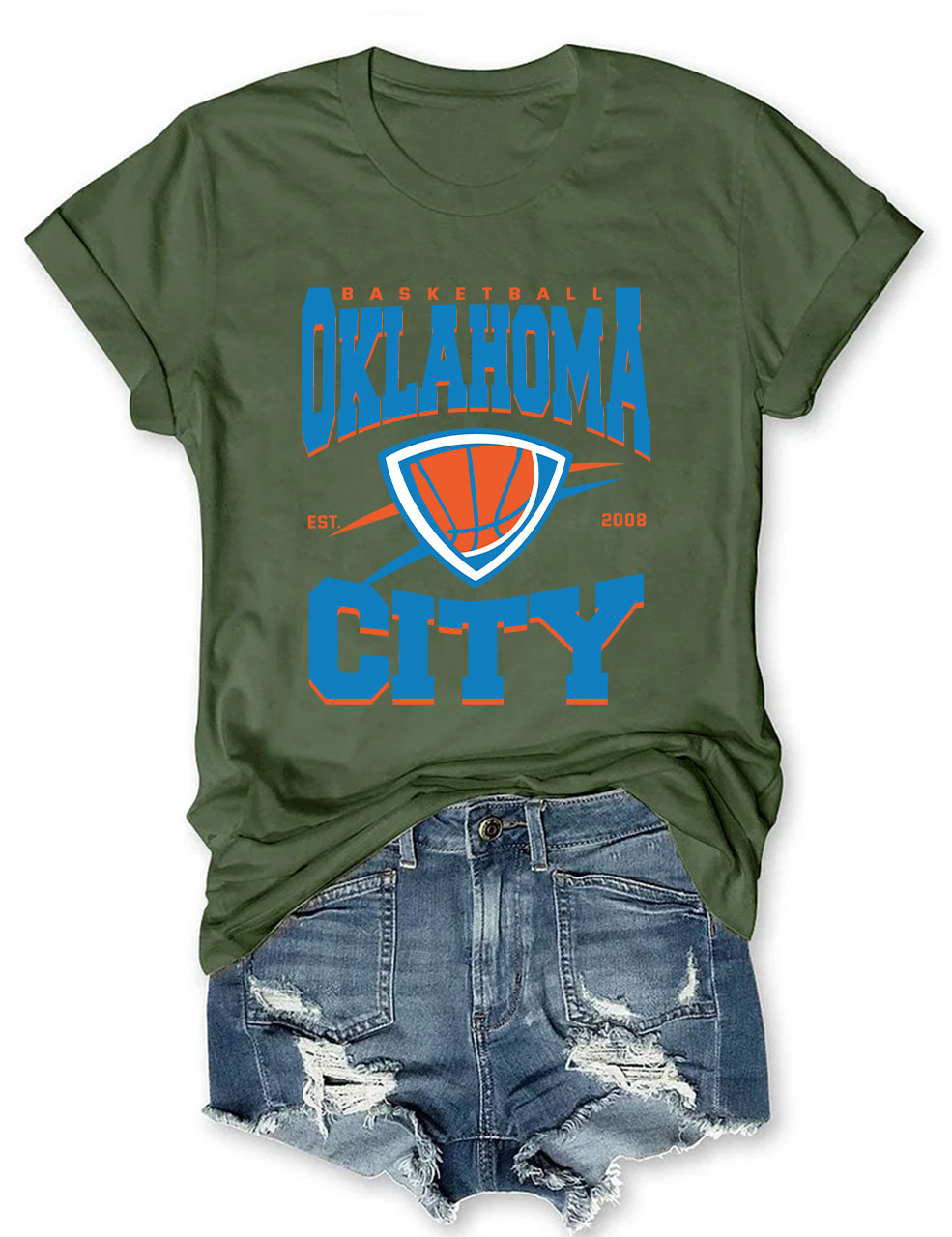 Oklahoma City Basketball T-Shirt
