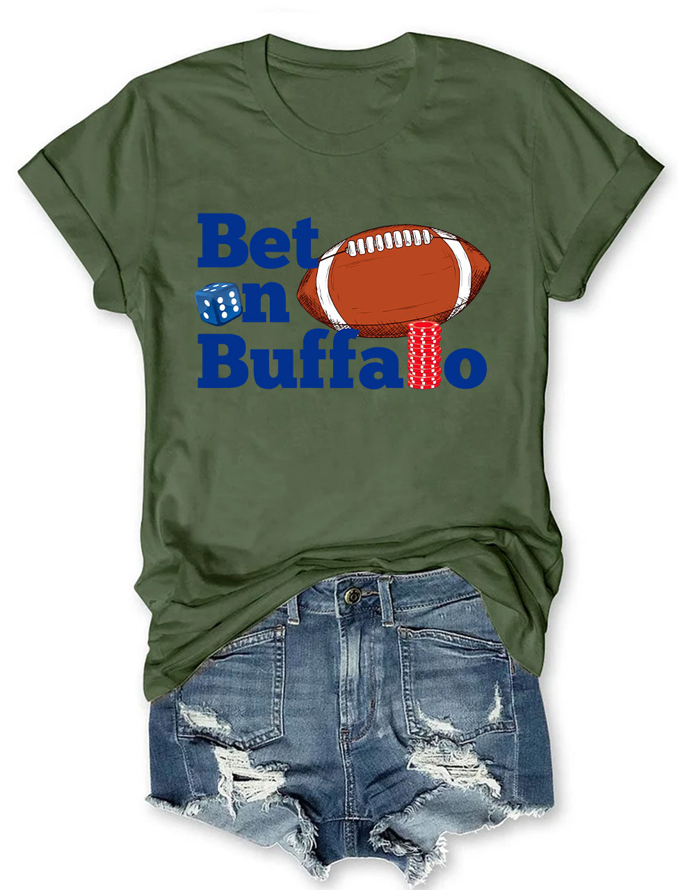 Bet On Buffalo Bill Christmas T-Shirt