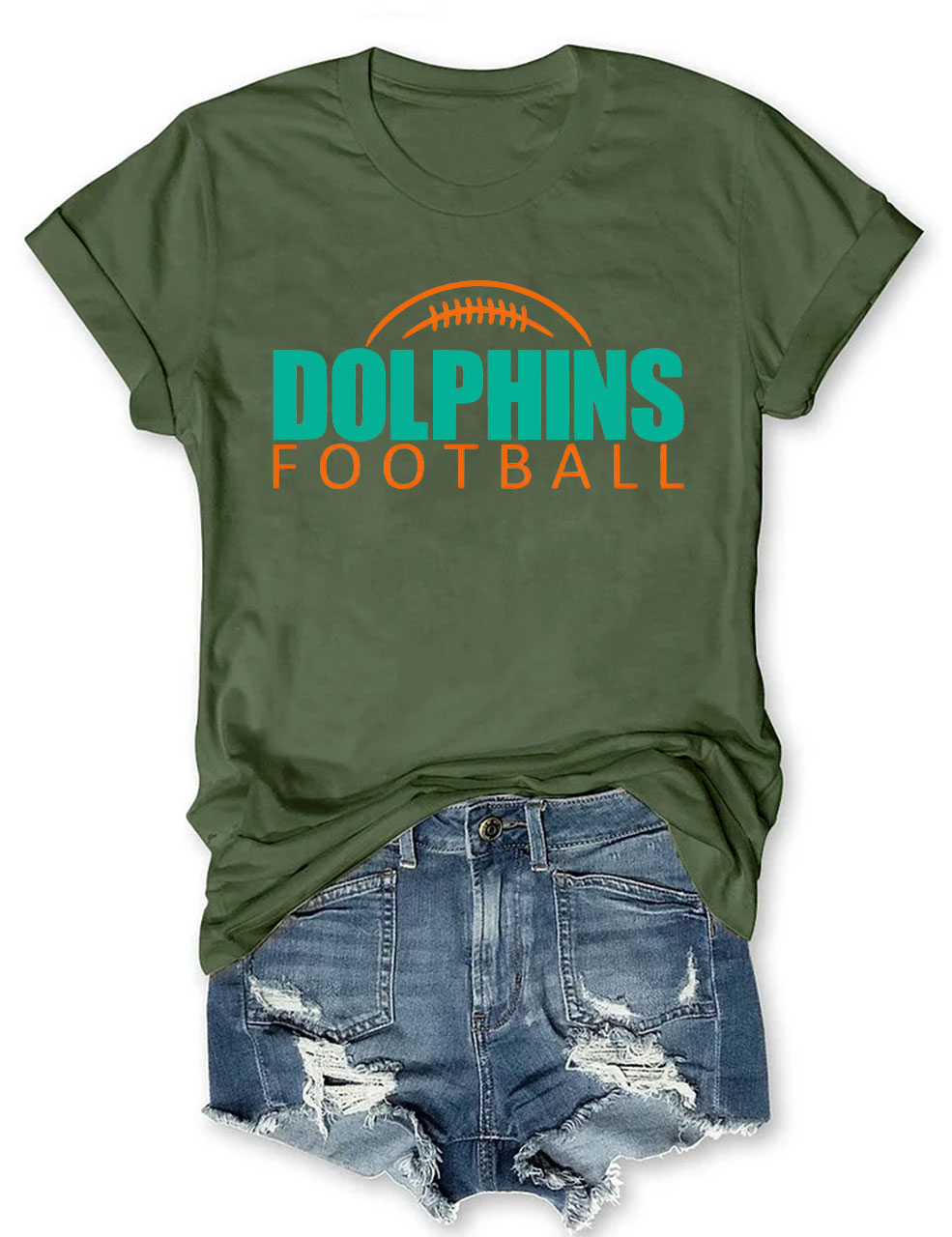 Dolphins Football T-Shirt