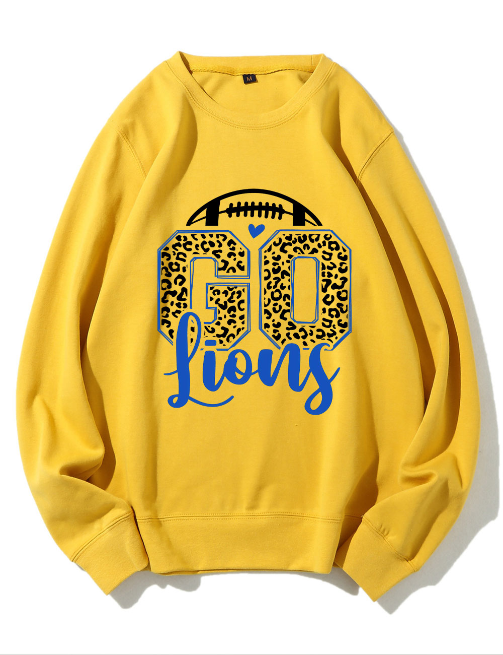 Leopard Go Lions Football Sweatshirt