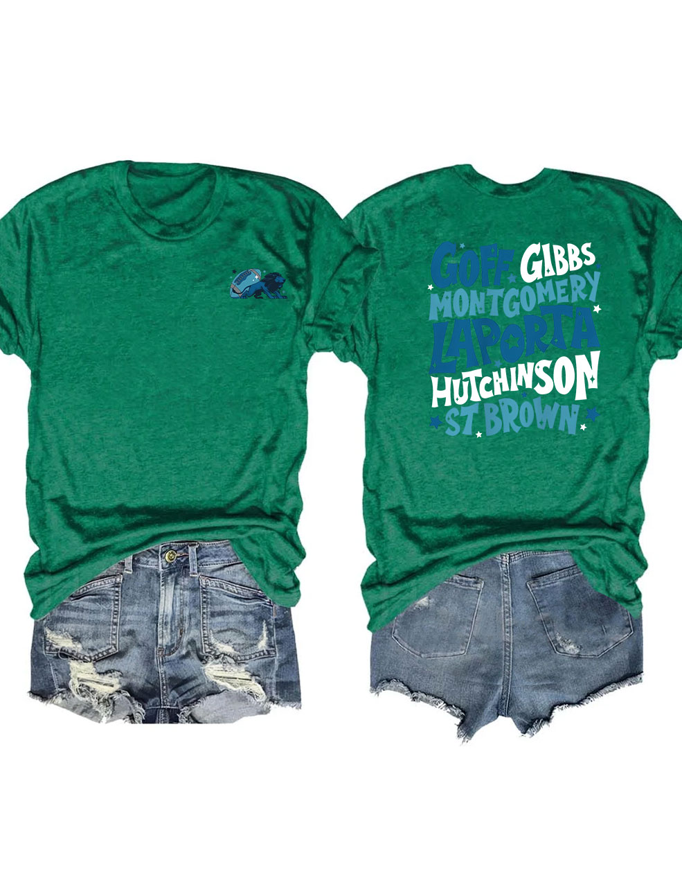 Detroit Game Day Football T-Shirt