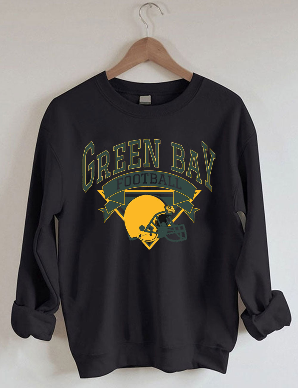 Retro Green Bay Football Sweatshirt