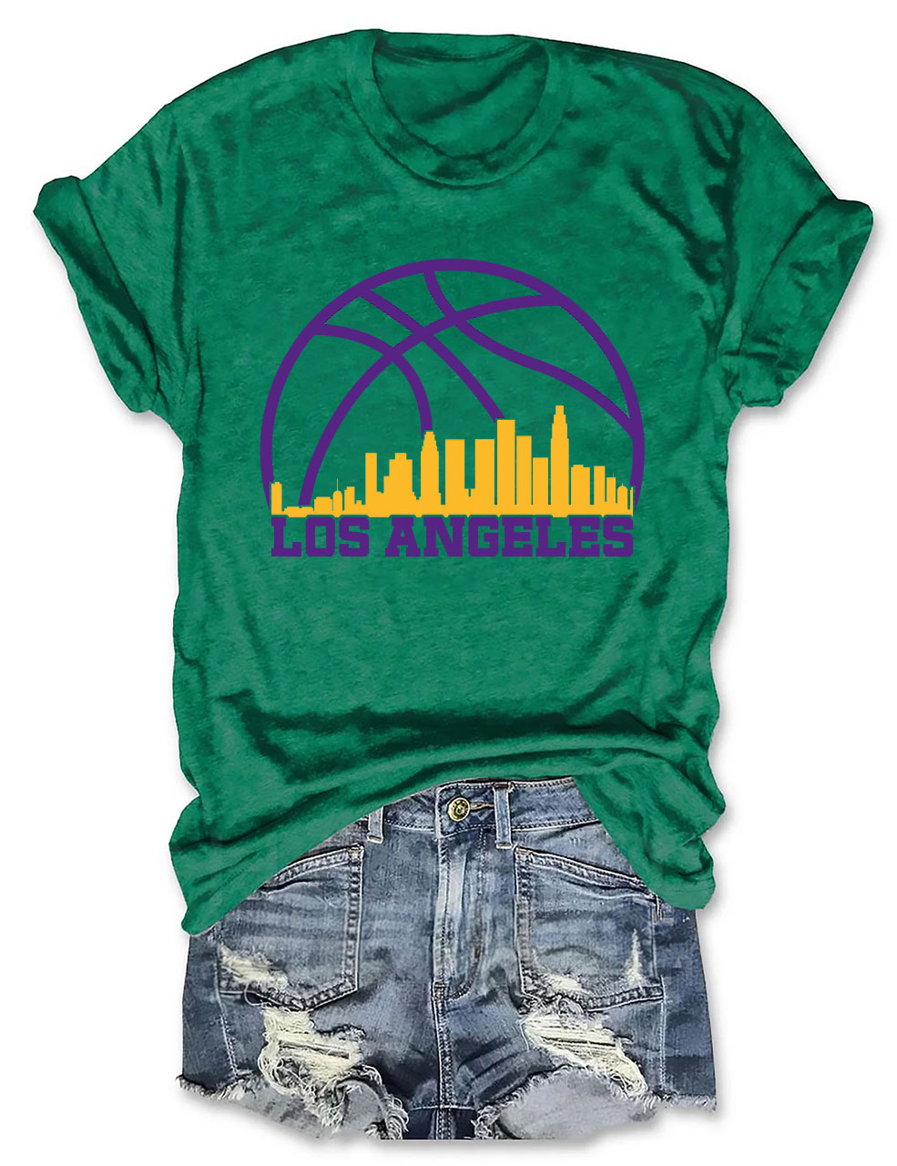 Los Angeles Basketball T-Shirt