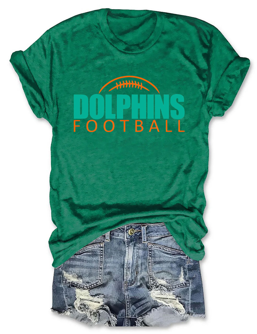 Dolphins Football T-Shirt