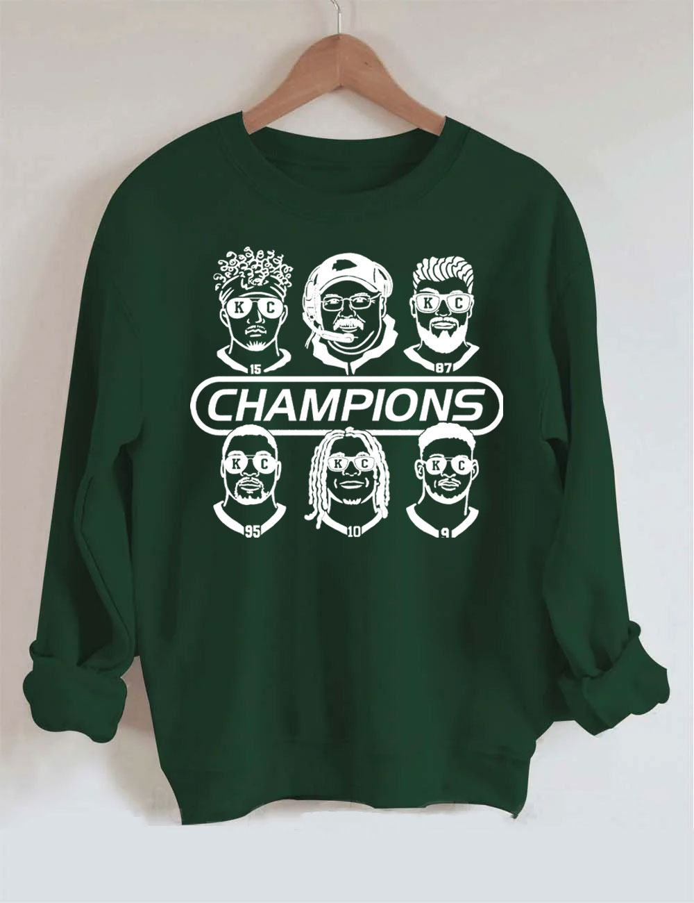 Kansas City Champs Team Football Sweatshirt