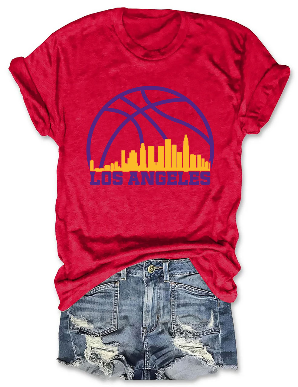 Los Angeles Basketball T-Shirt