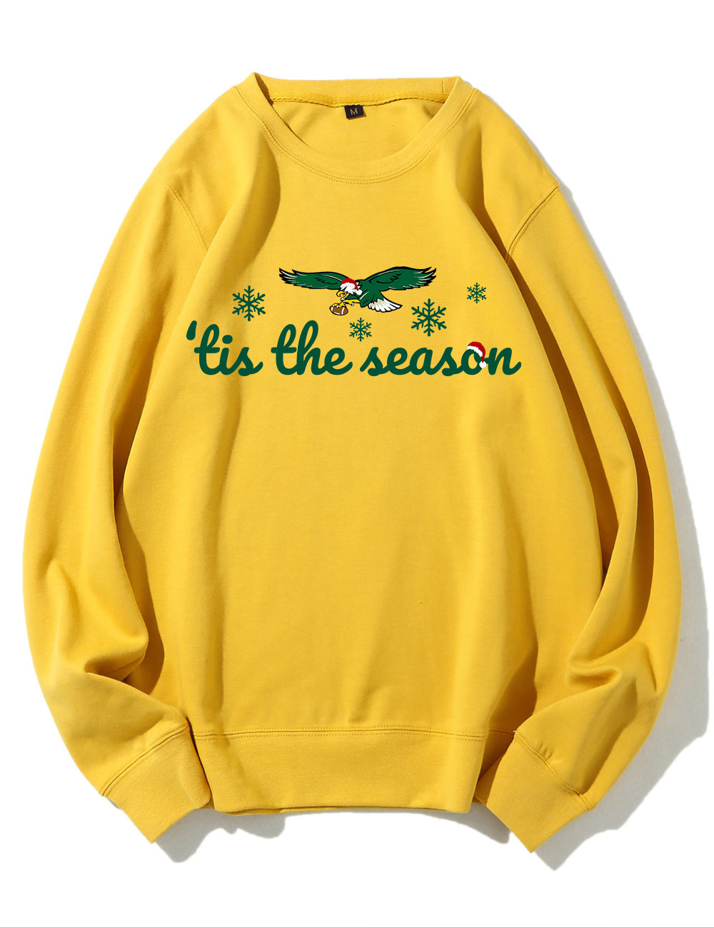 Tis The Season Santa Bird Gang Christmas Football Sweatshirt