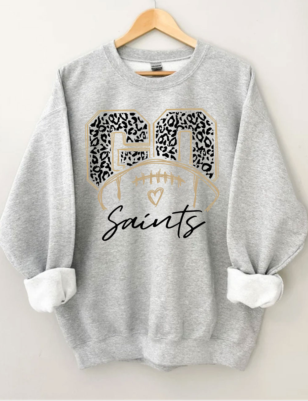 Go Saints Football Sweatshirt