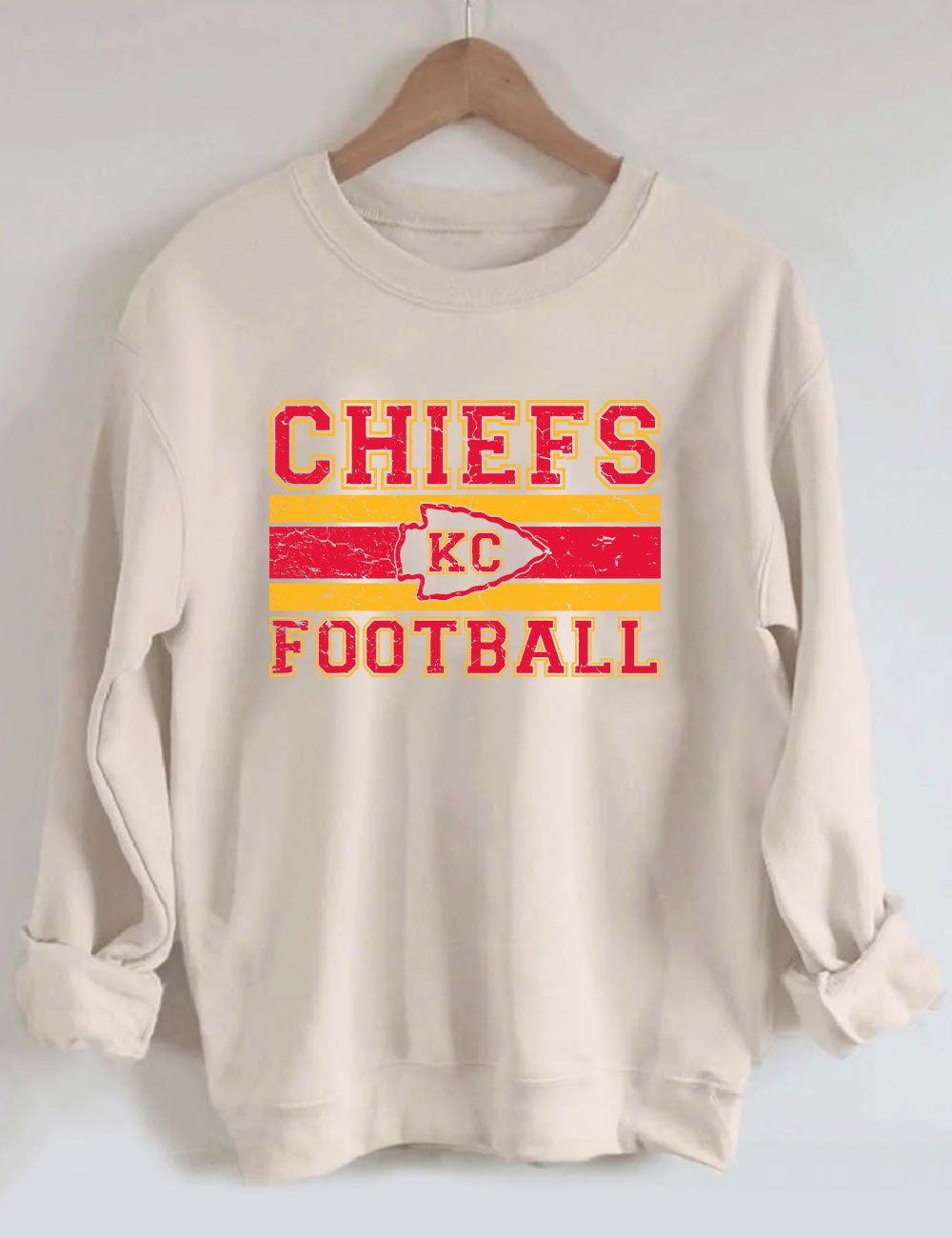 Vintage Chiefs Football Sweatshirt