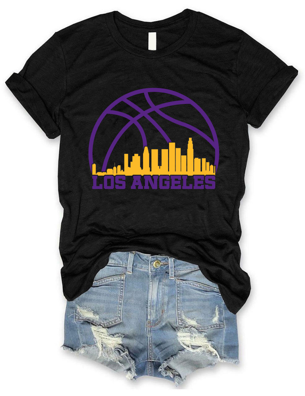 Los Angeles Basketball T-Shirt