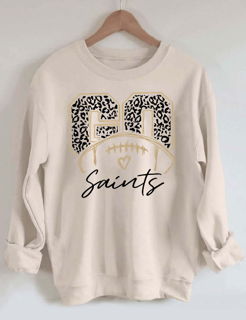 Go Saints Football Sweatshirt