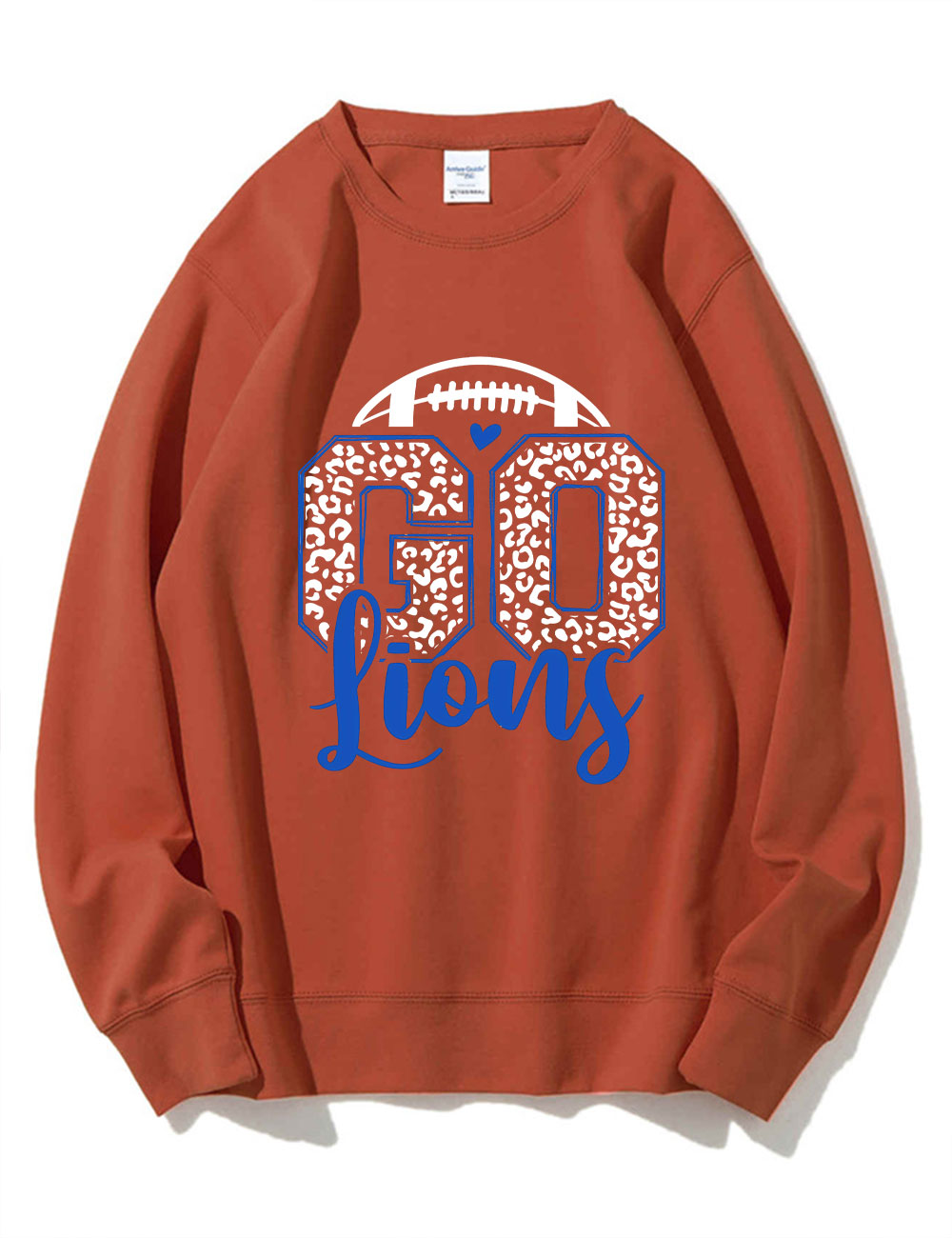 Leopard Go Lions Football Sweatshirt