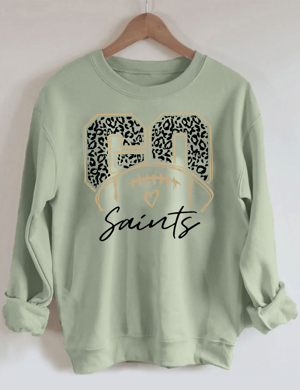 Go Saints Football Sweatshirt