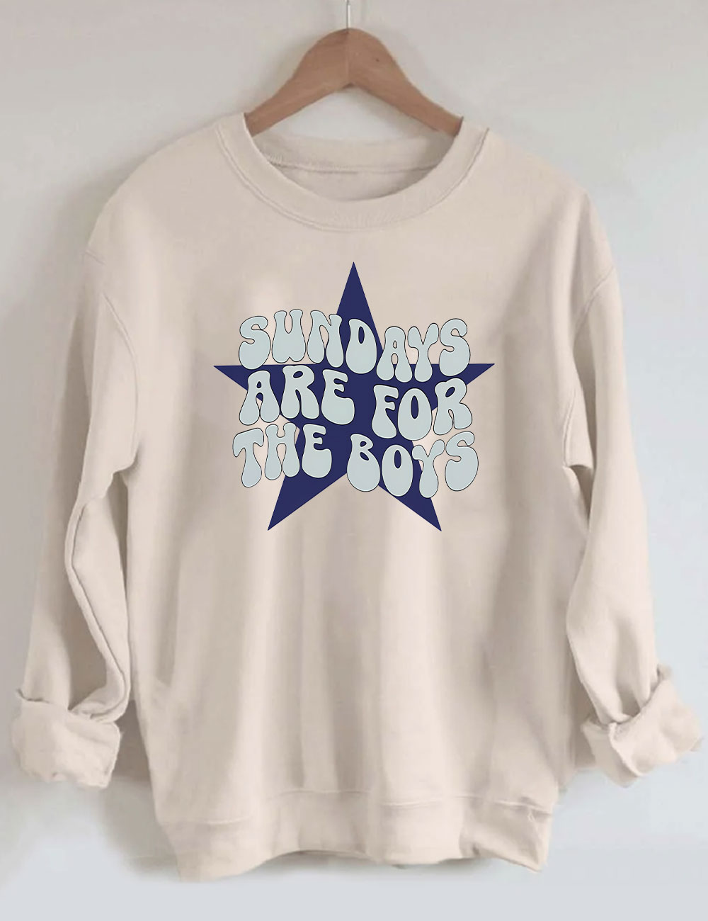 Sundays Are For The Boys Cowboys Football Sweatshirt