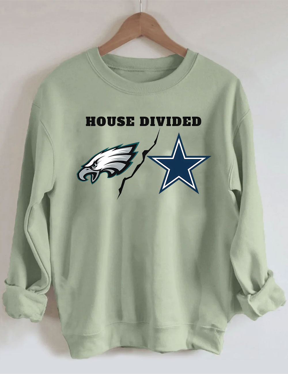 NFL CUSTOMIZED UNISEX House Divided Sweatshirt