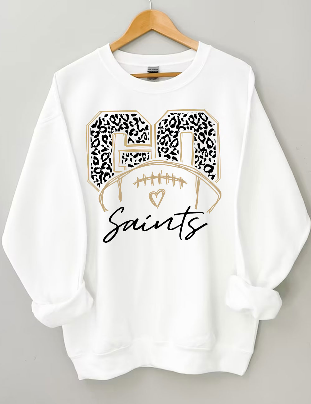 Go Saints Football Sweatshirt