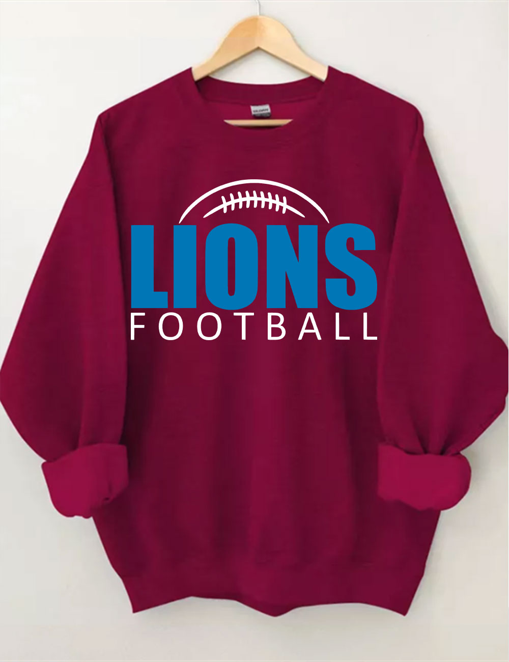 Vintage Detroit Lions Football Sweatshirt