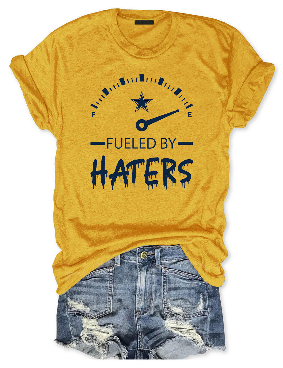 Cowboys Fueled by Haters Football T-Shirt