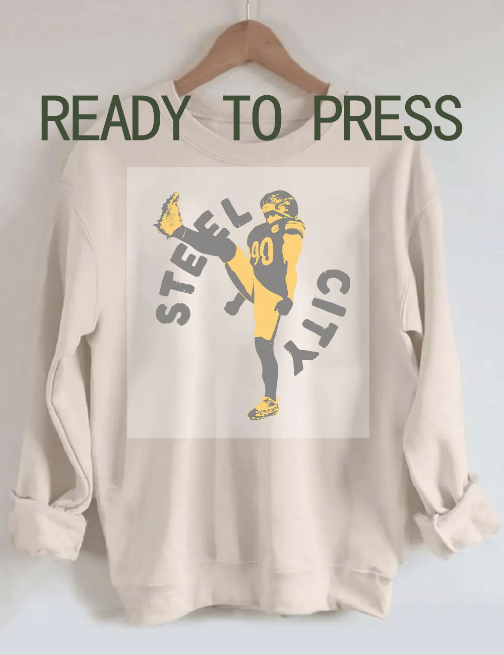 Pittsburgh Steelers Football DTF Heat Transfer