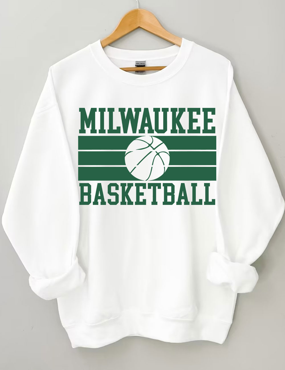 Vintage Milwaukee Basketball Sweatshirt