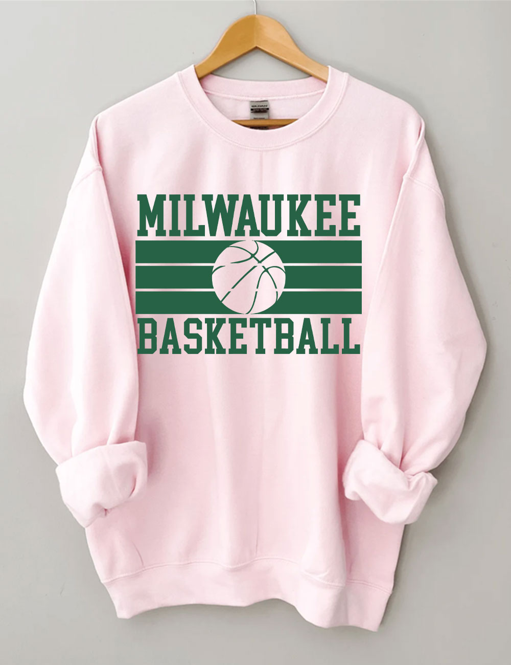 Vintage Milwaukee Basketball Sweatshirt