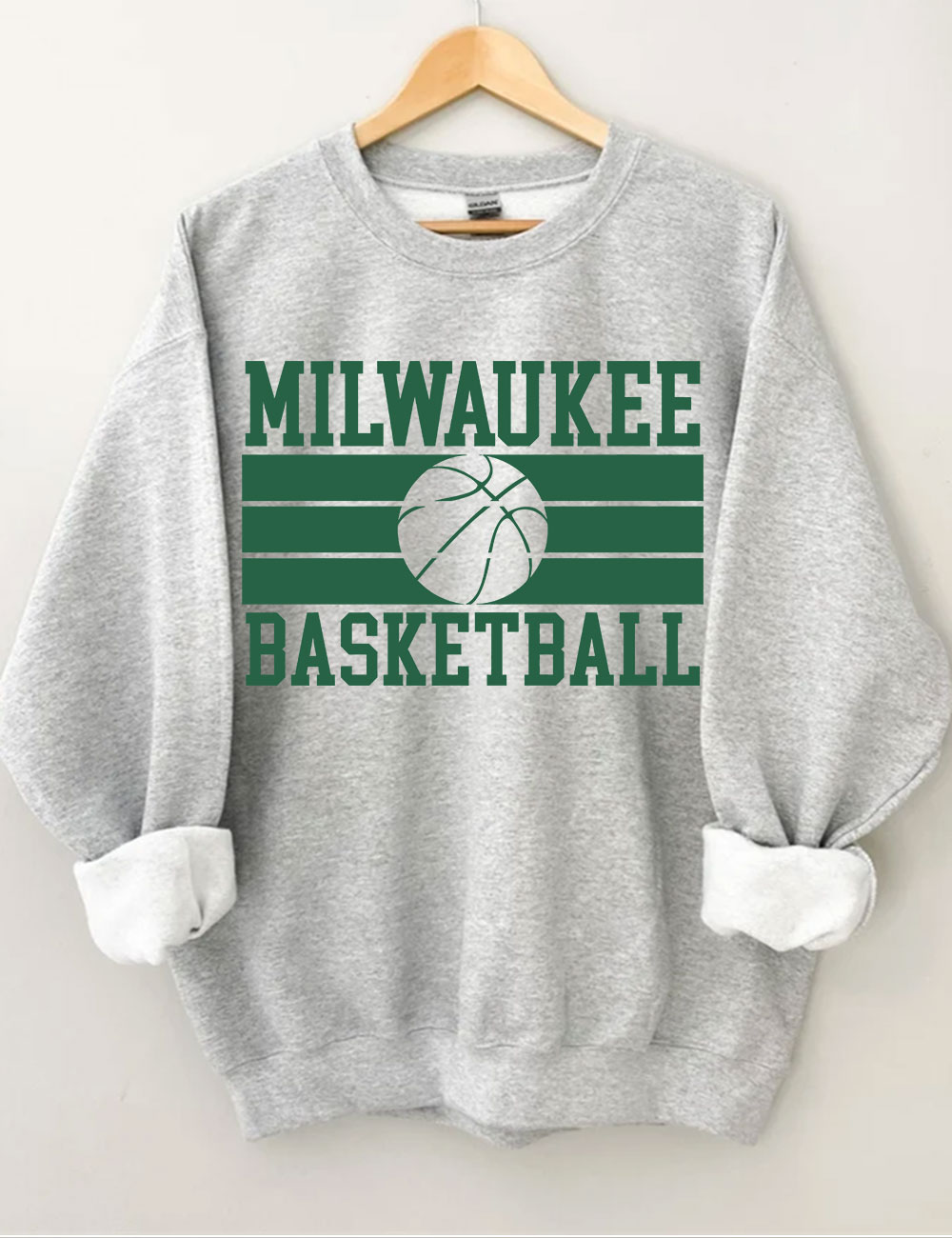 Vintage Milwaukee Basketball Sweatshirt