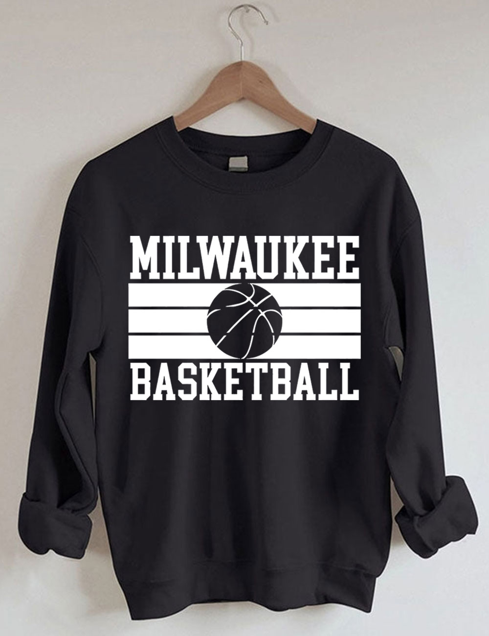 Vintage Milwaukee Basketball Sweatshirt