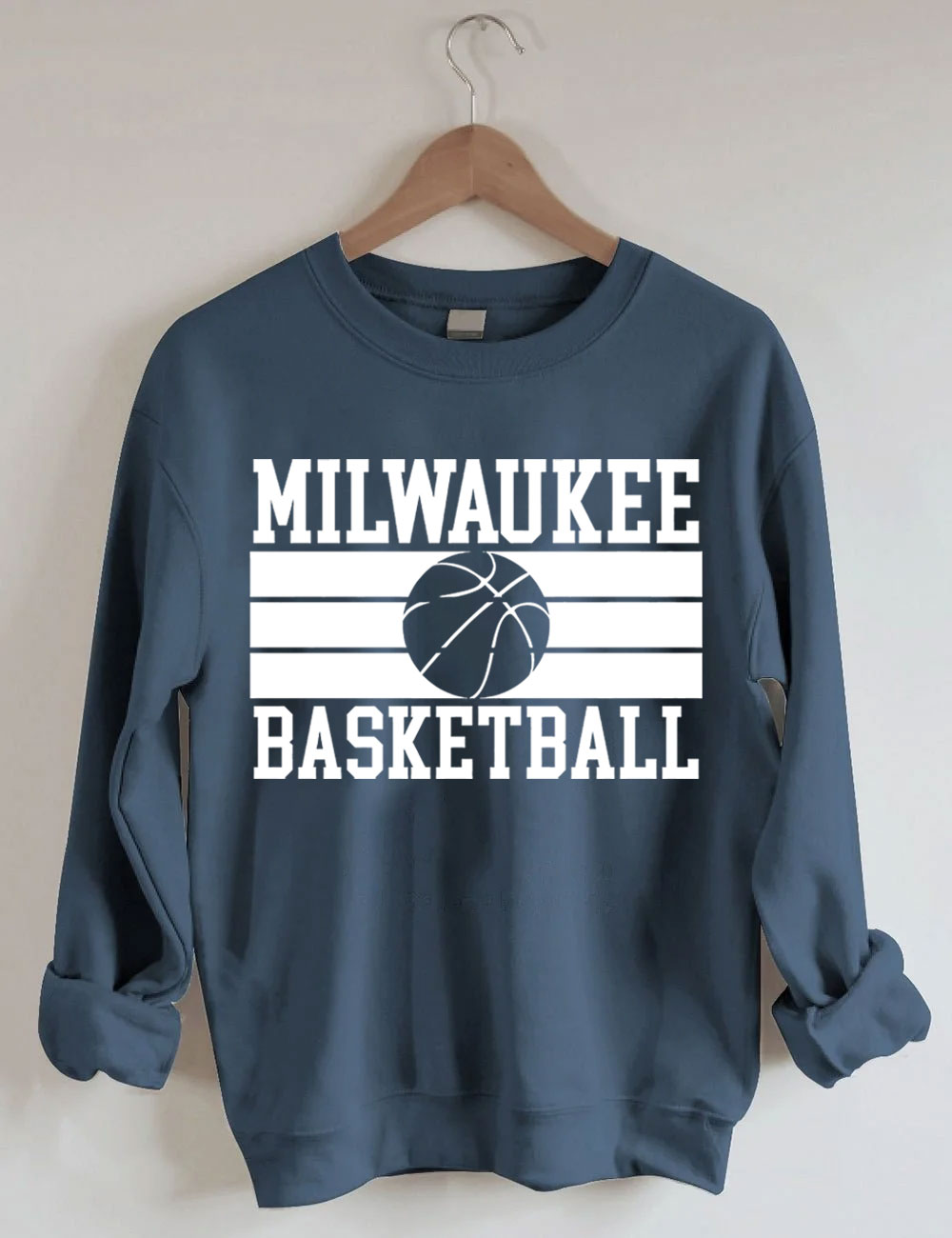 Vintage Milwaukee Basketball Sweatshirt