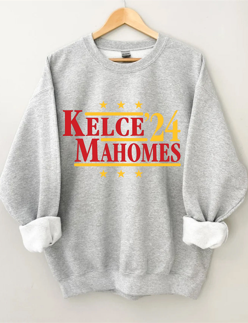 Kelce Mahomes KC Chiefs Football Sweatshirt
