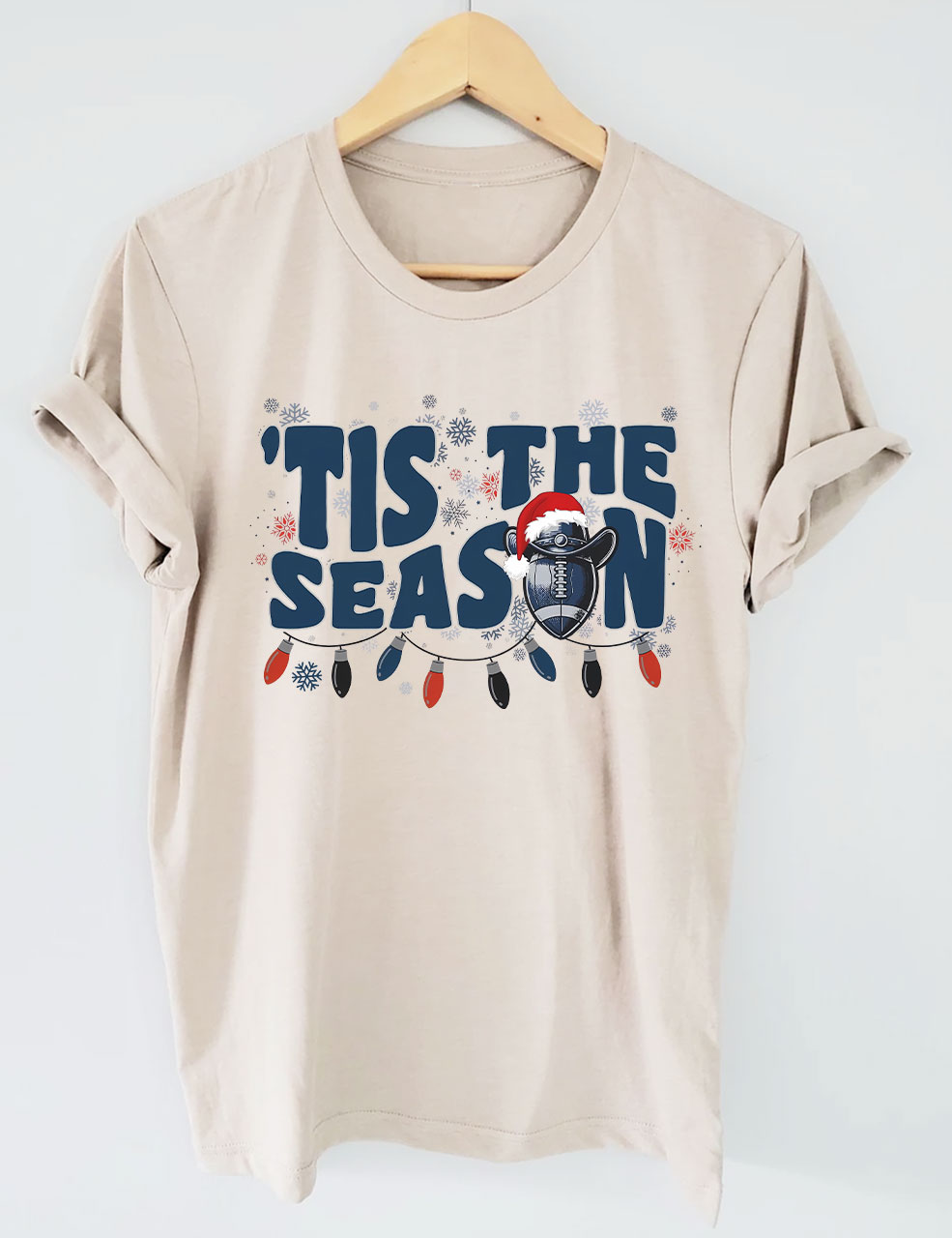 Christmas Dallas Football T-Shirt