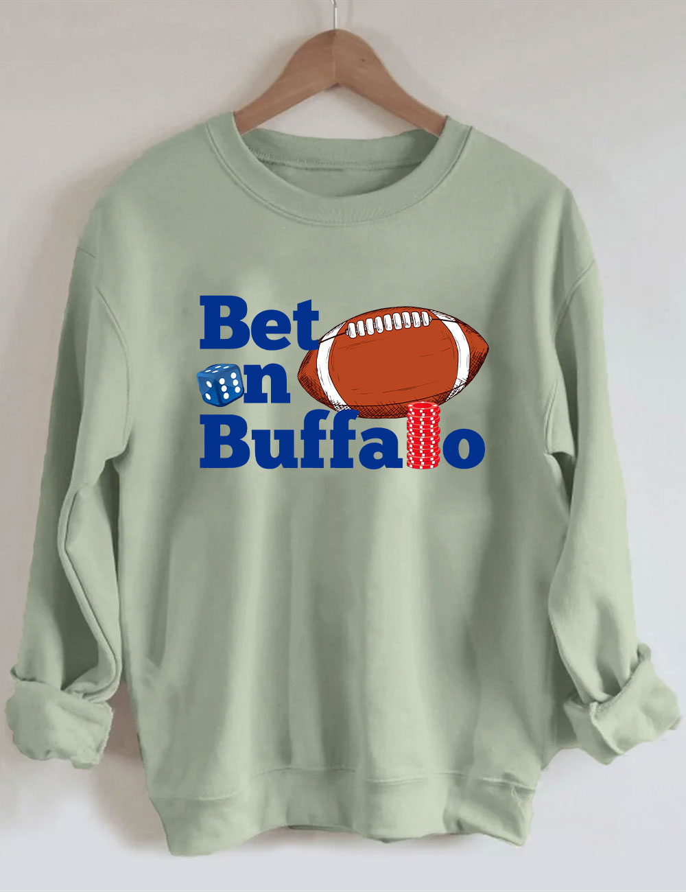 Bet On Buffalo Bill Christmas Sweatshirt