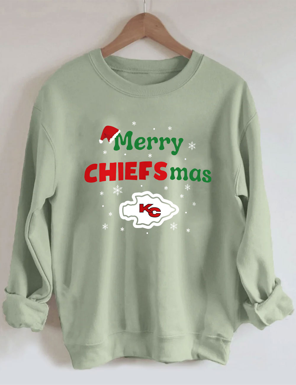 Kansas City Chiefs Merry Chiefsmas Sweatshirt