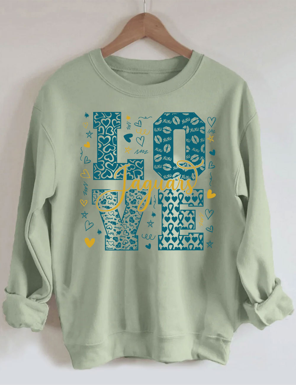 Love Jaguars Sweatshirt
