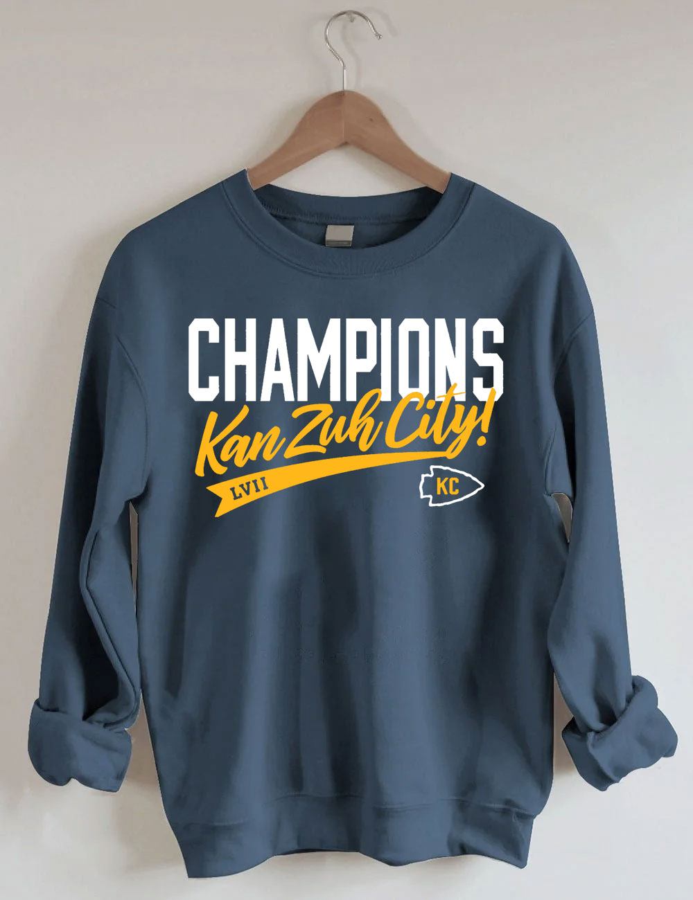 KC Champions KanZuhCity Football Sweatshirt