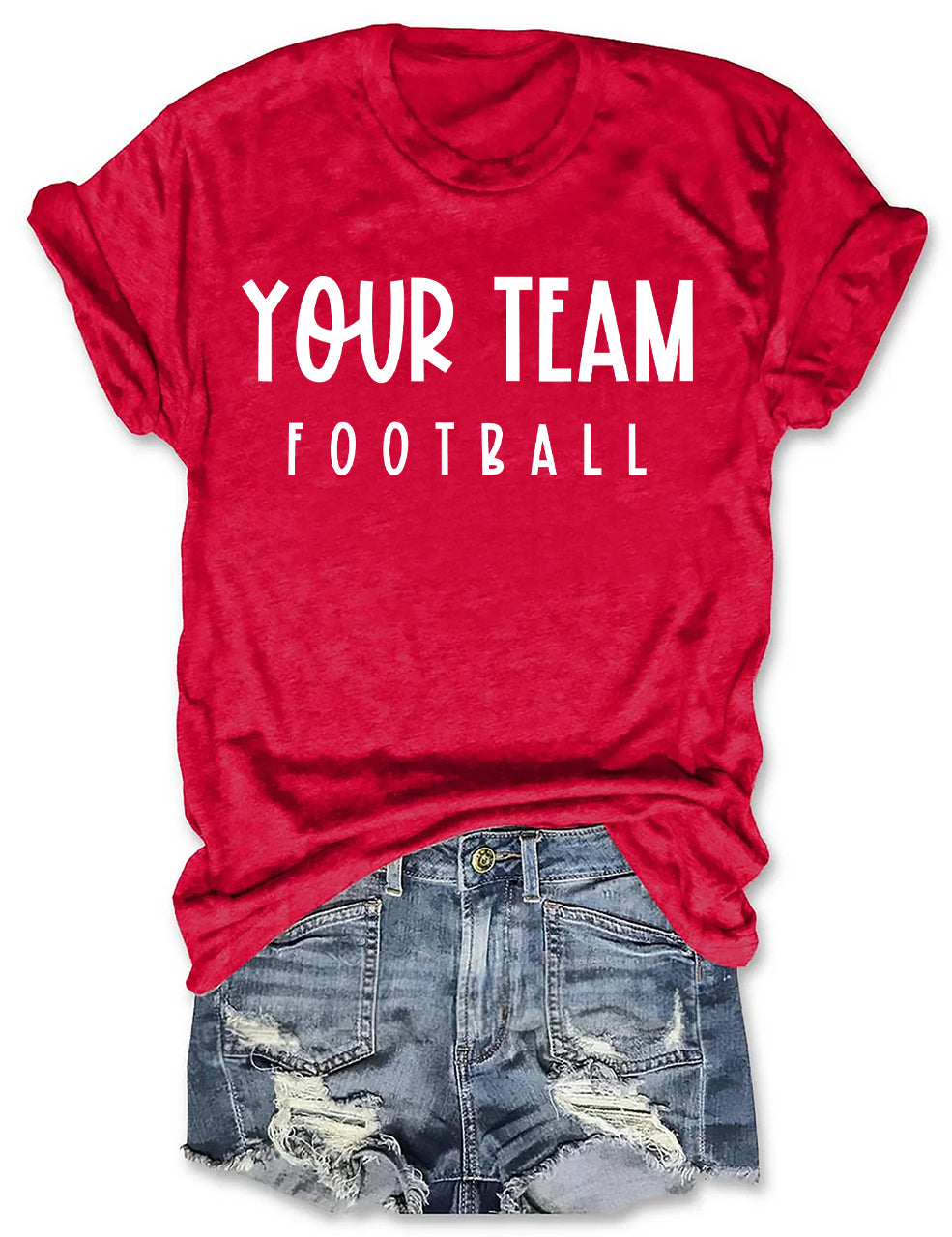 Customized Team Name Or Personal Name ，Sport Name ，Number T-shirt