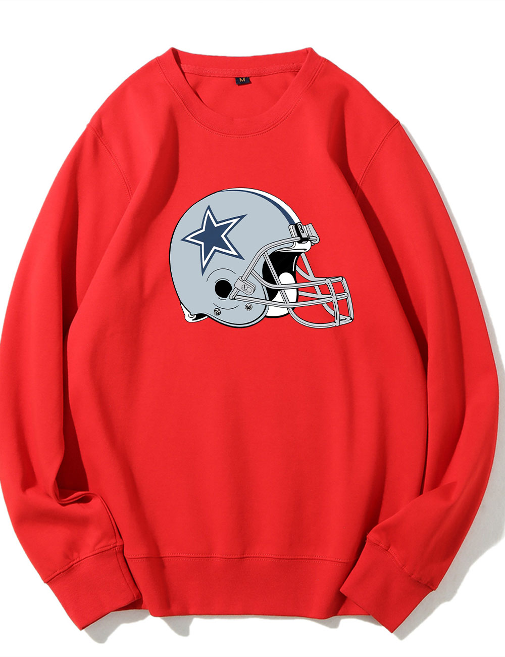 Cowboys Helmet Football Sweatshirt