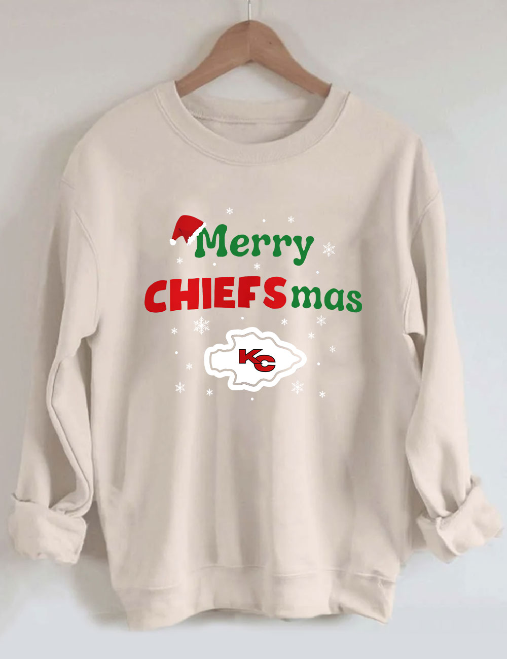 Kansas City Chiefs Merry Chiefsmas Sweatshirt