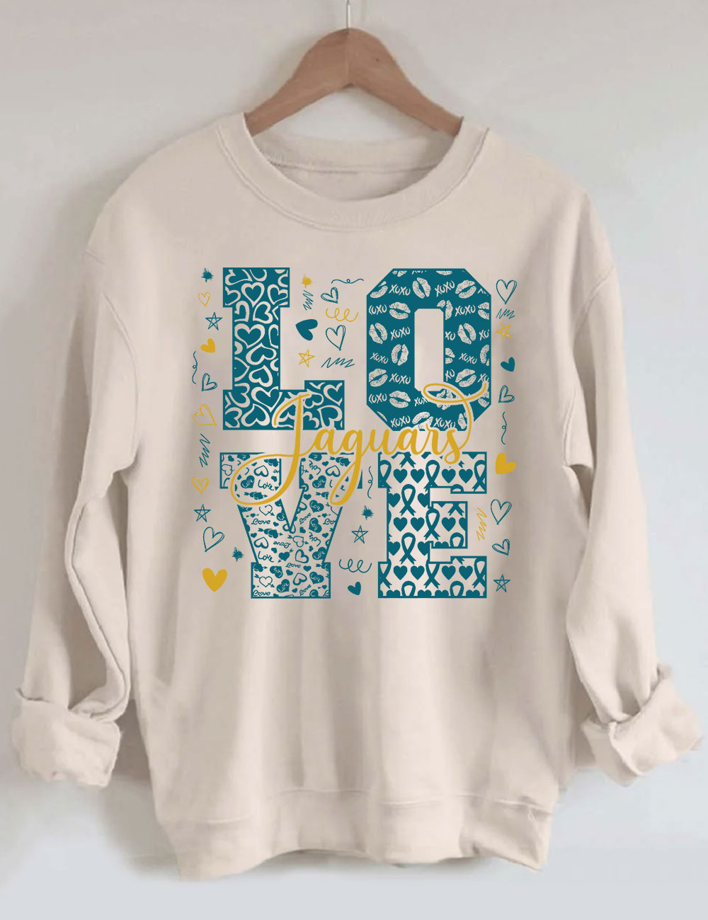 Love Jaguars Sweatshirt
