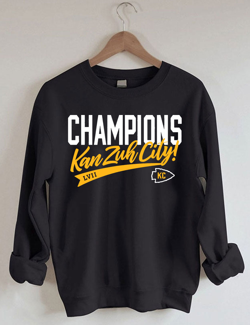 KC Champions KanZuhCity Football Sweatshirt